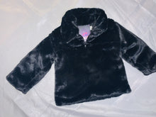 Load image into Gallery viewer, Little girl fuzzy pullover coat

